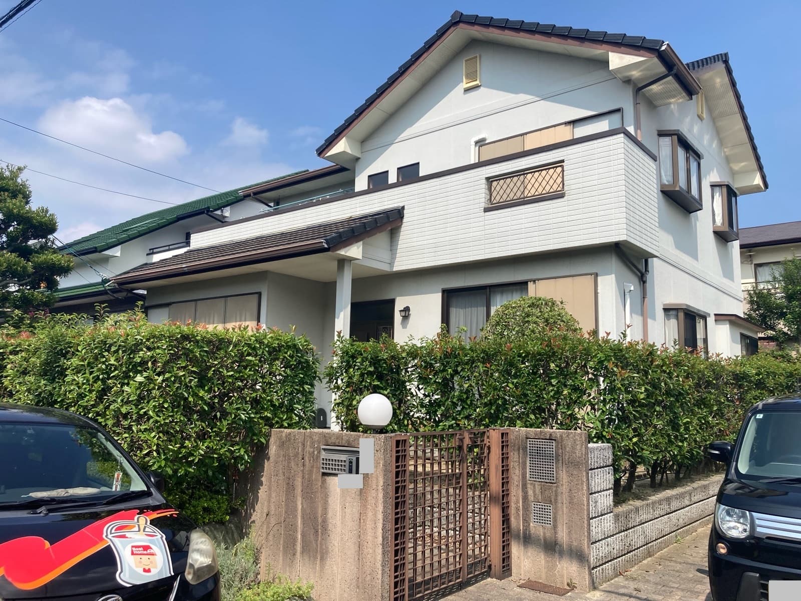 若松区:匿名様 屋根・外壁及びその他塗装工事