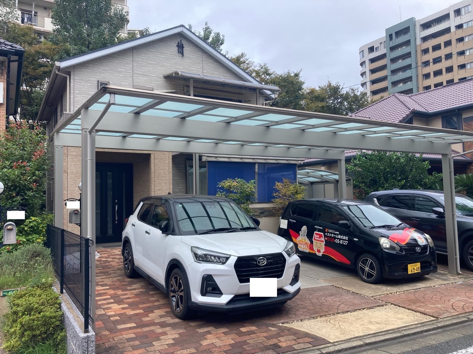 北九州市小倉北区:匿名様 屋根・外壁及びその他塗装工事