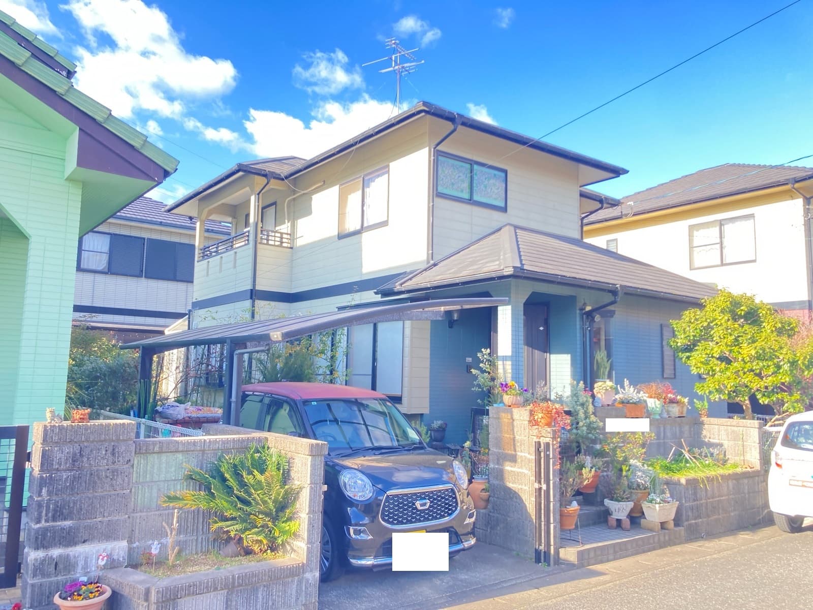 小倉南区:匿名様 屋根・外壁及びその他塗装工事